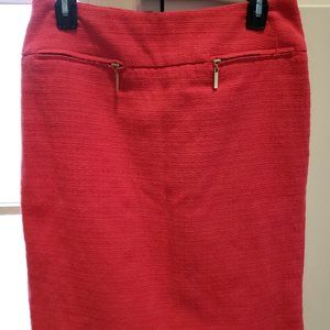 East 5th Pink Tweed Skirt - Size 8